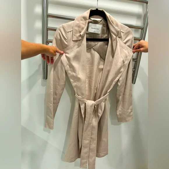 Babaton Jackets Coats Aritzia Babton Trench Coat Above Knees